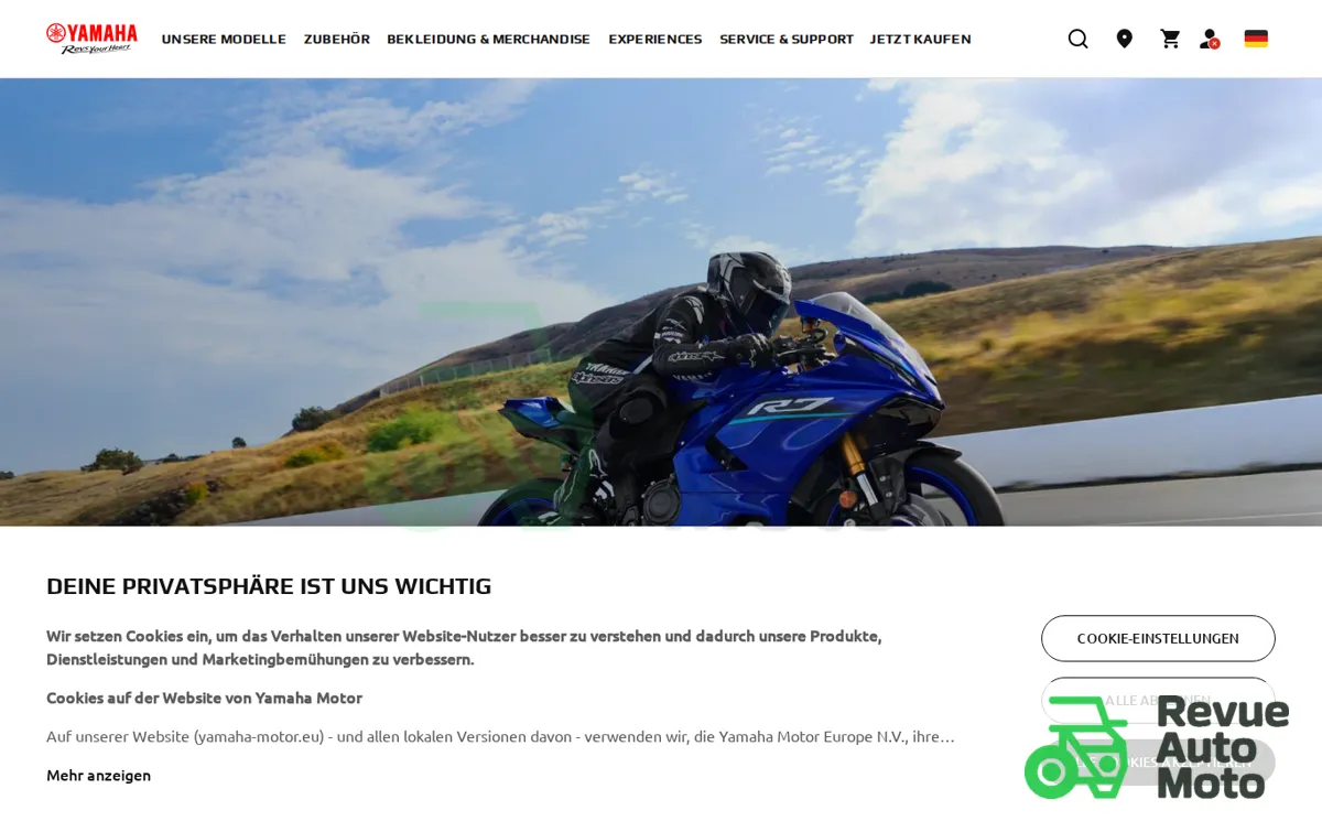 Capture : Yamaha Motor Europe - Yamaha Motor